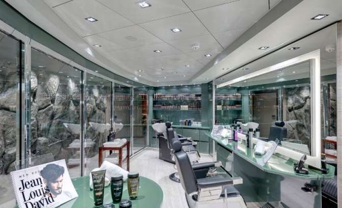 De salon op de MSC Meraviglia